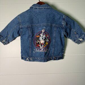 VINTAGE Acme Clothing Warner Brothers Jacket- 24 Months "That's All Folks"